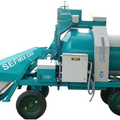 Reversible Drum Mixer, 7.5 HP for mixing cement and other raw materials